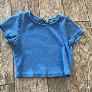 princess polly blue top size 2